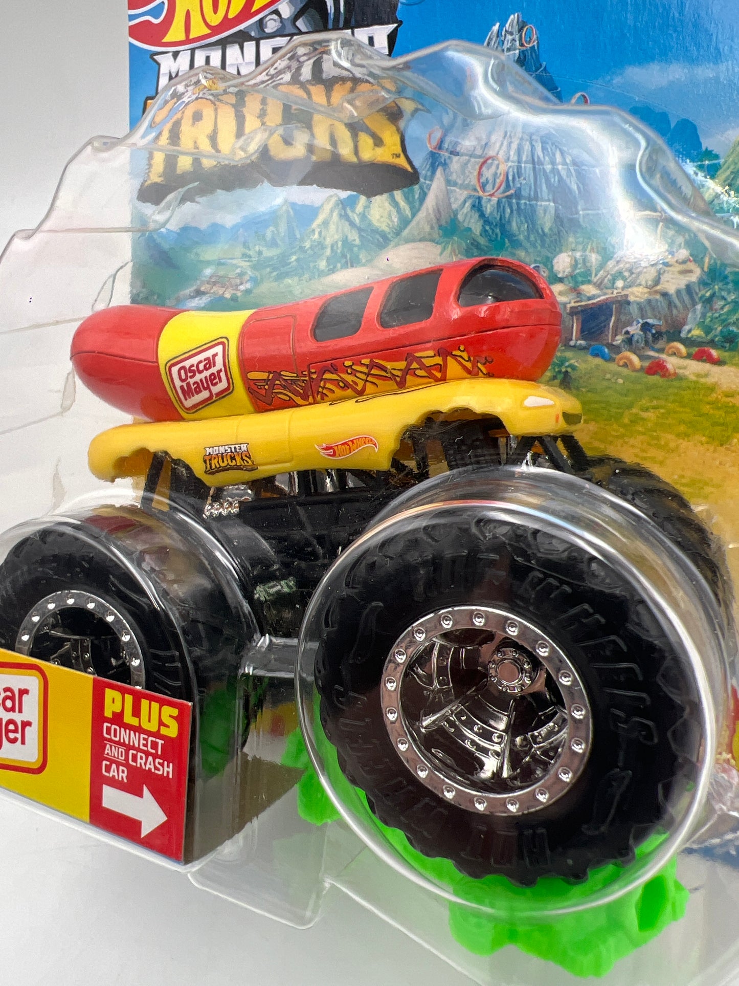 Hot Wheels Monster Trucks Snack Pack #1 Oscar Mayer Weinermobile