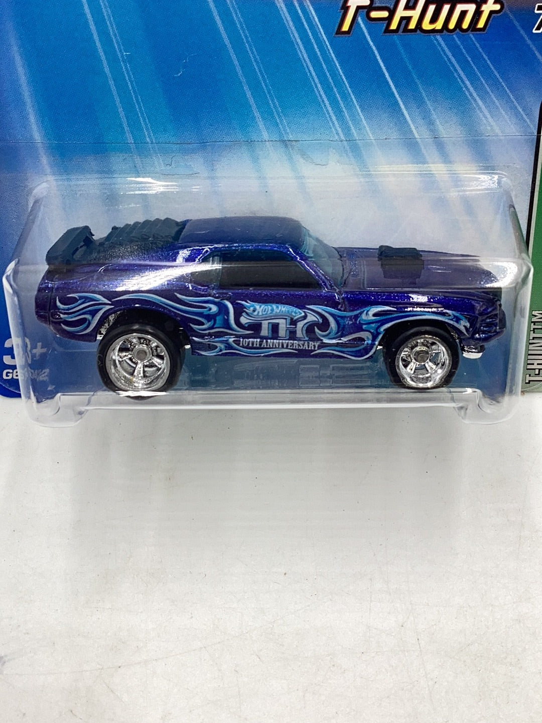 2005 Hot Wheels #127 7/12 Treasure Hunt Mustang Mach 1 W/protector