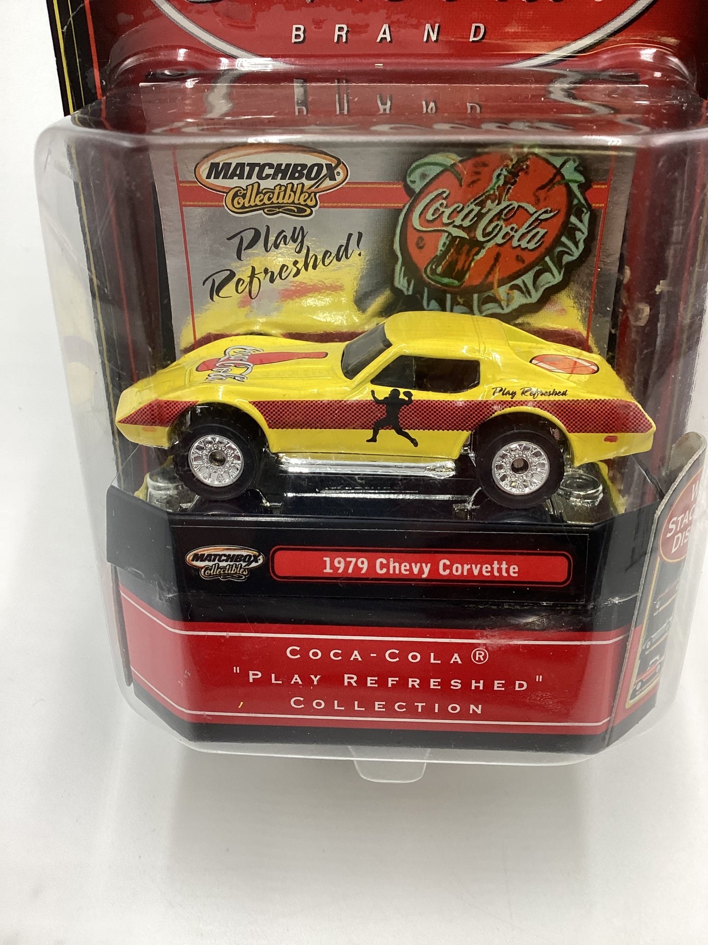 Matchbox Collectibles Coca Cola 1979 Chevy Corvette Yellow (SR)