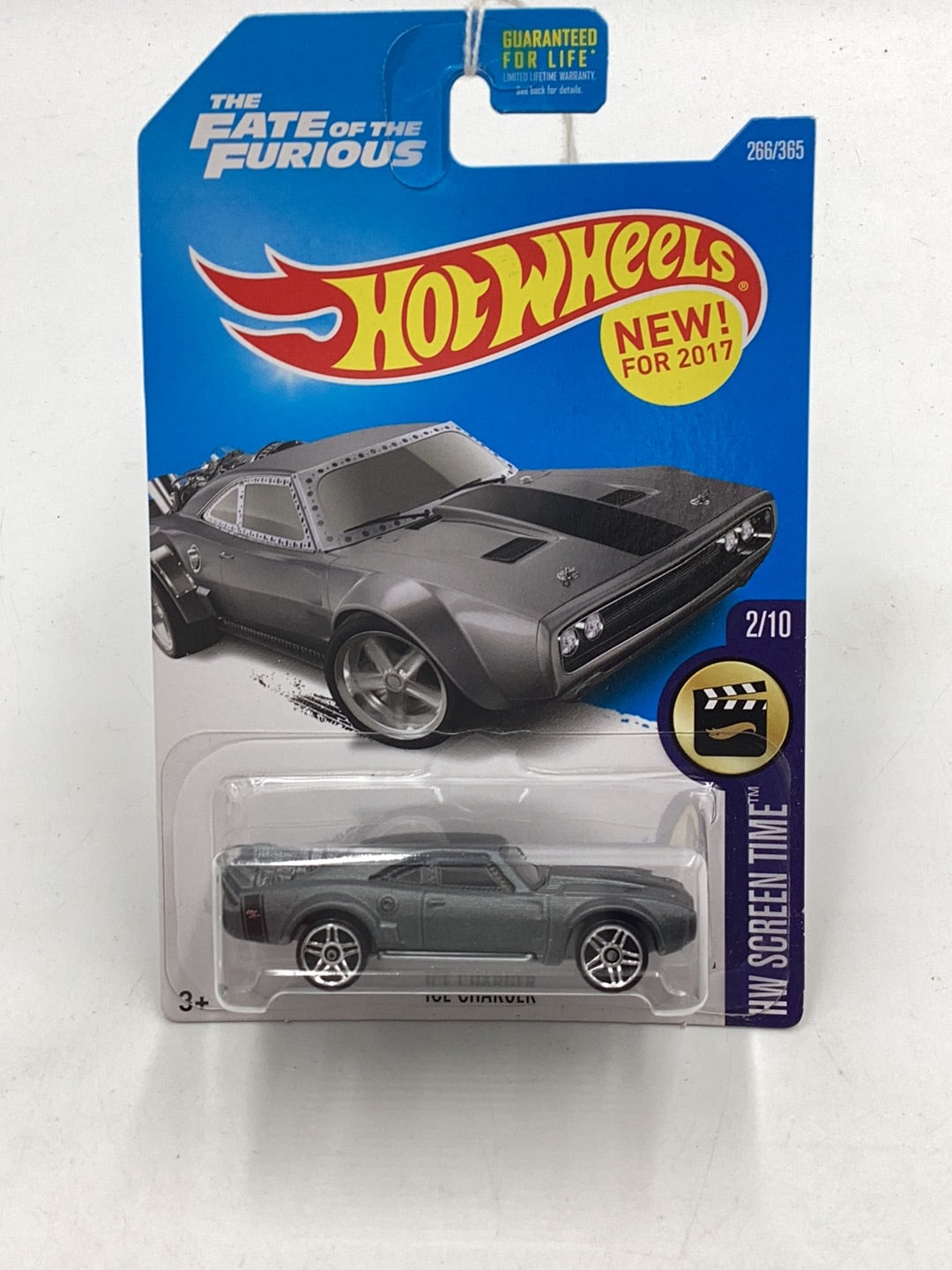 2017 Hot Wheels #266 Ice Charger 55B