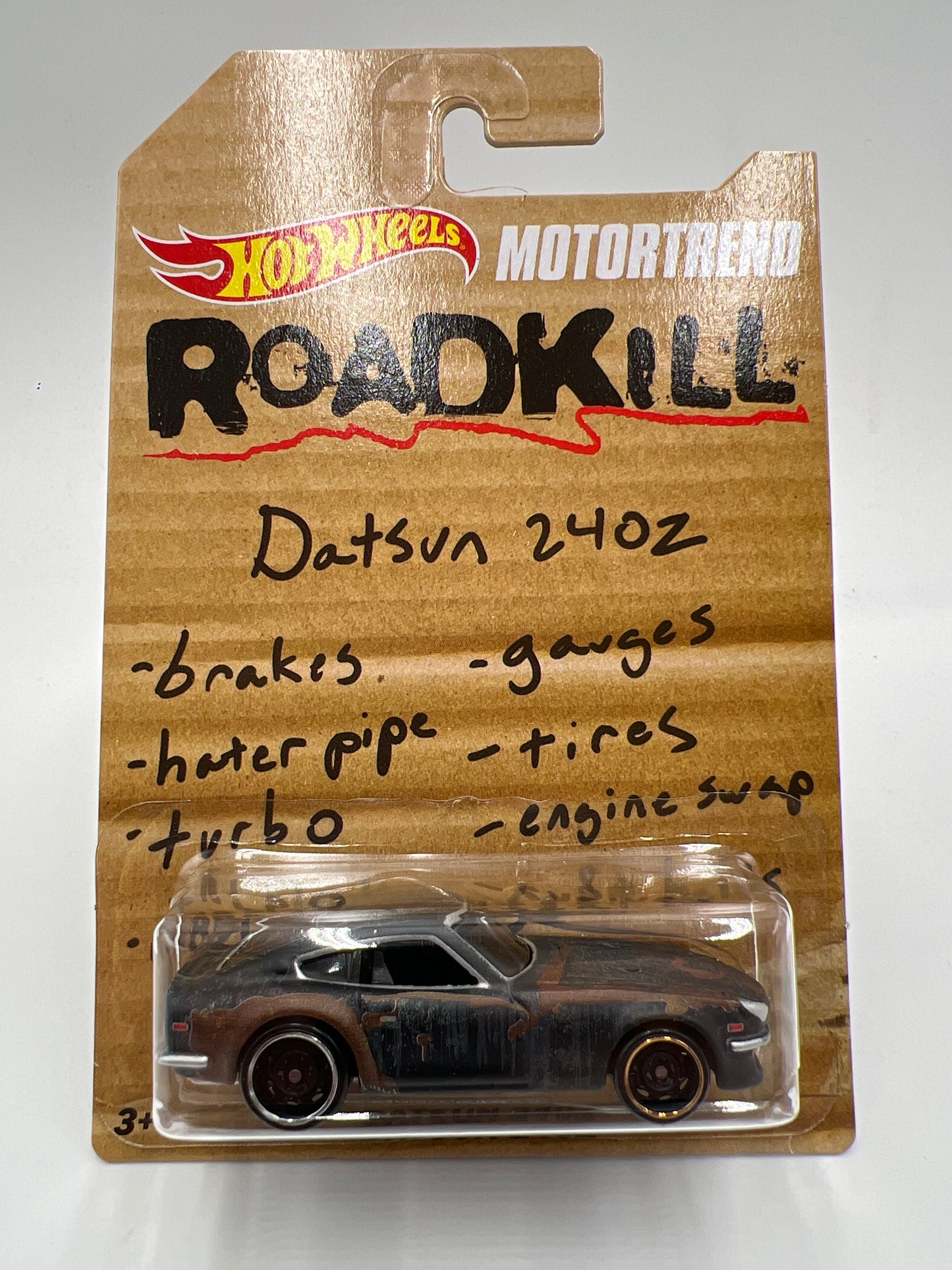 Hot Wheels RLC Motortrend Roadkill Datsun 240Z W/Protector