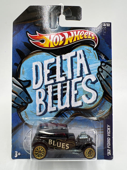 Hot Wheels Jukebox Delta Blues #3 32 Ford Vicky 165H