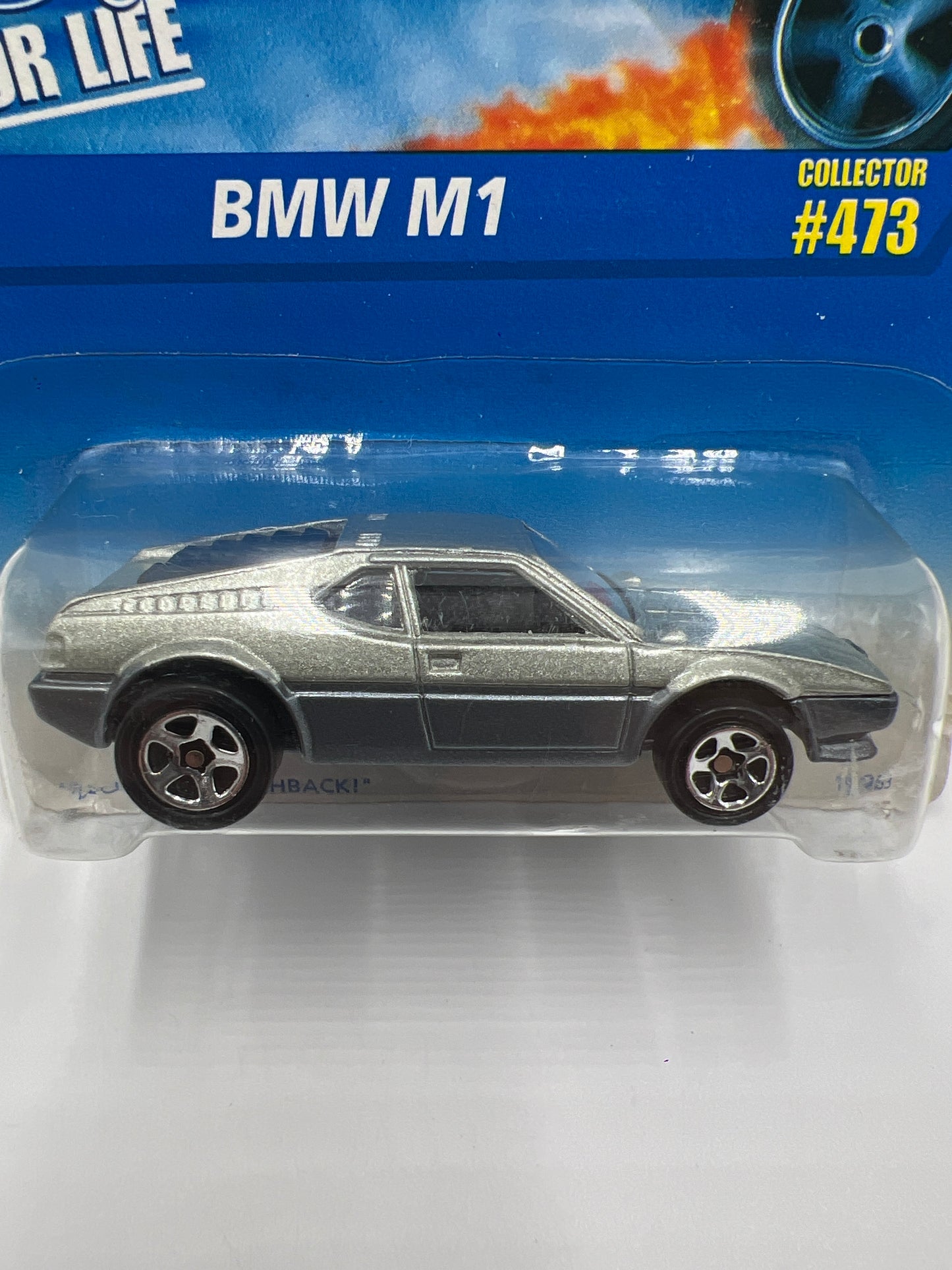 1996 Hot Wheels Collector #473 BMW M1 Silver