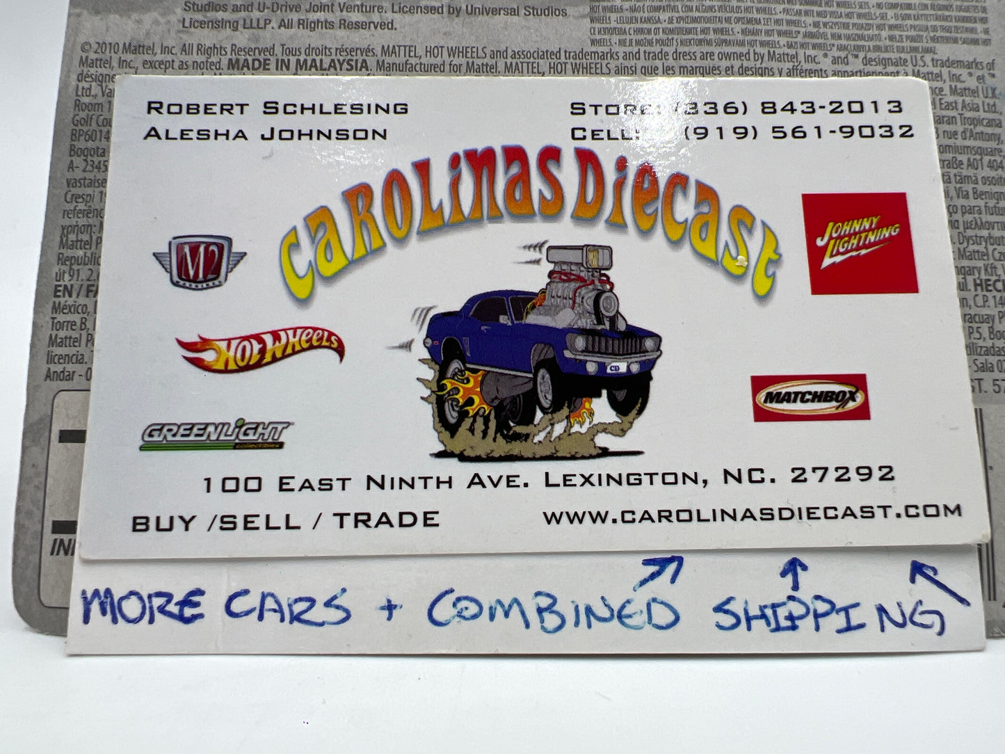 2011 HW Premiere #18 Back To The Future Time Machine Short Card