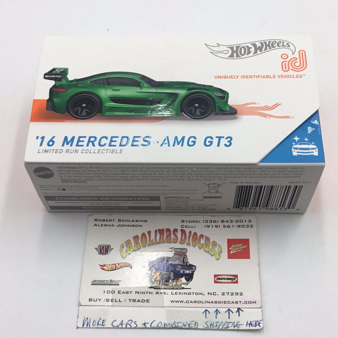 Hot Wheels ID 16 Mercedes-AMG GT3 series 2