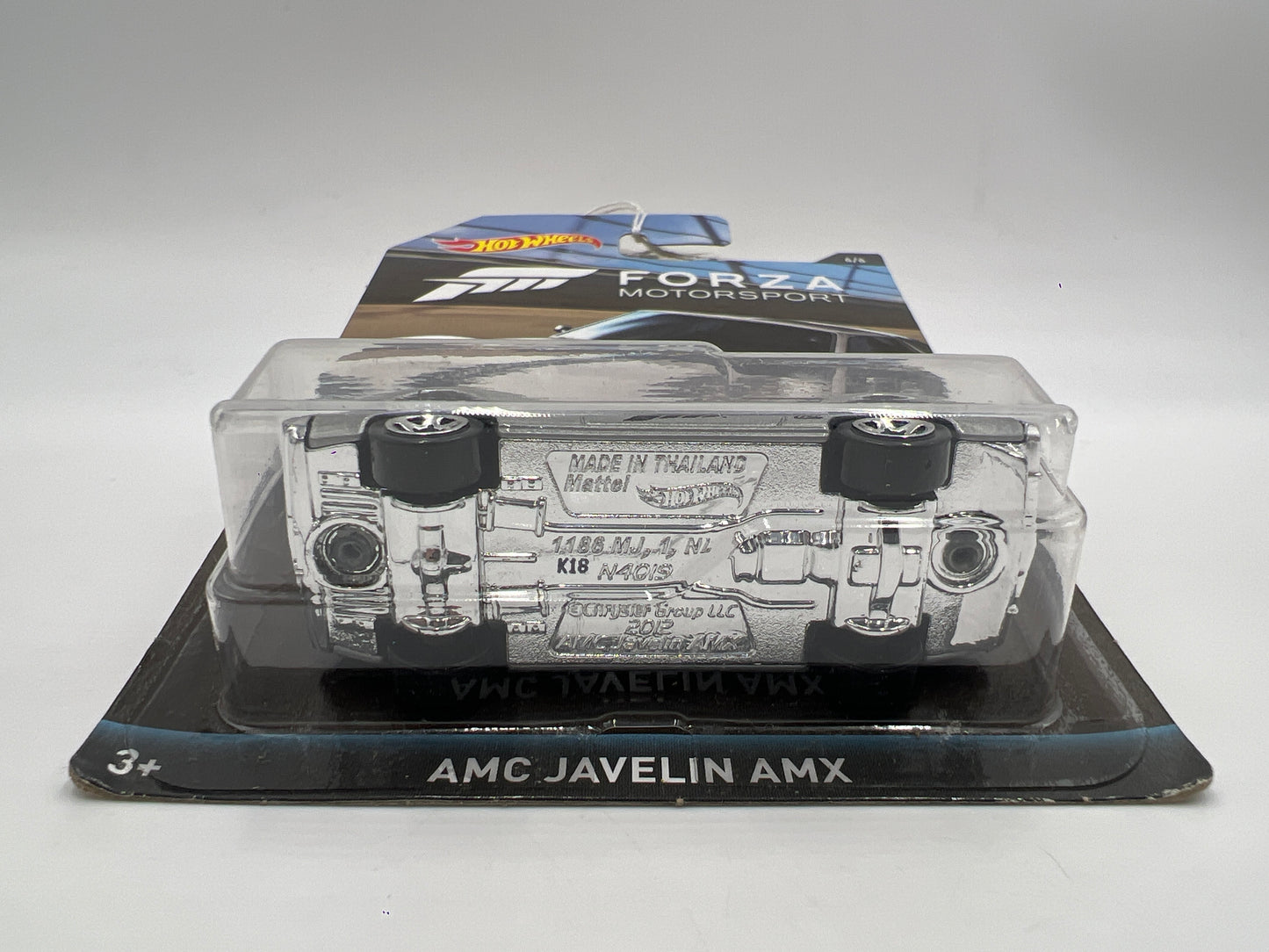 Hot Wheels Forza Motorsport #6 AMC Javelin AMX Silver 154A