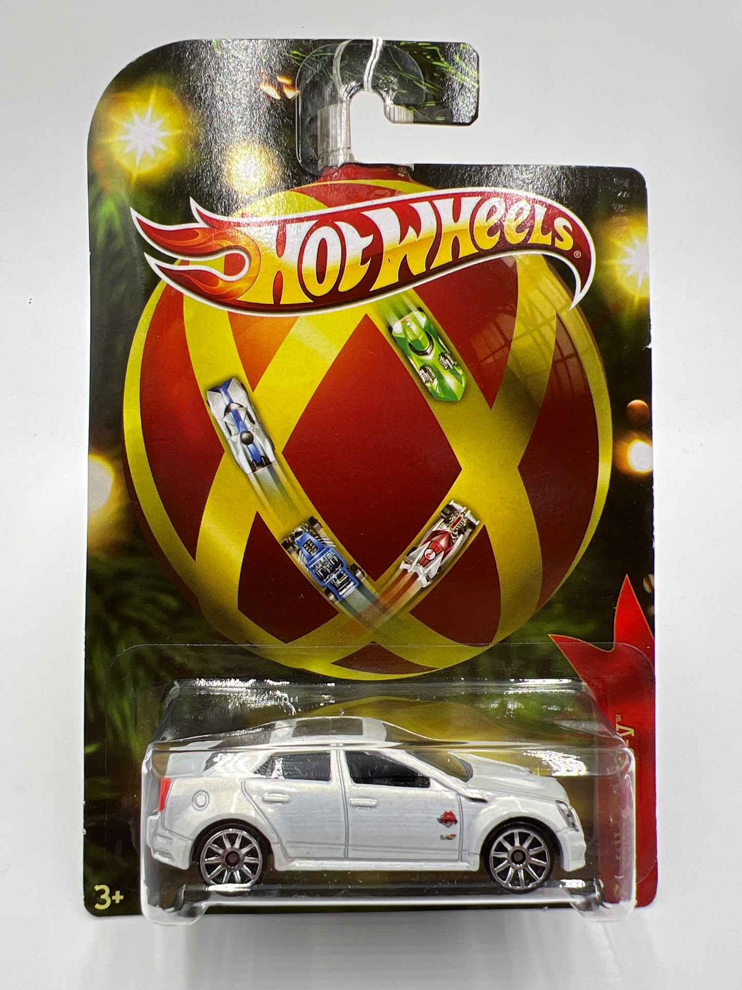 Hot Wheels Holiday Hot Rods Cadillac CTS-V White 160O