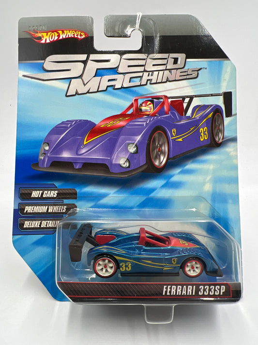 Hot Wheels Premium Speed Machines Ferrari 333SP Blue #1