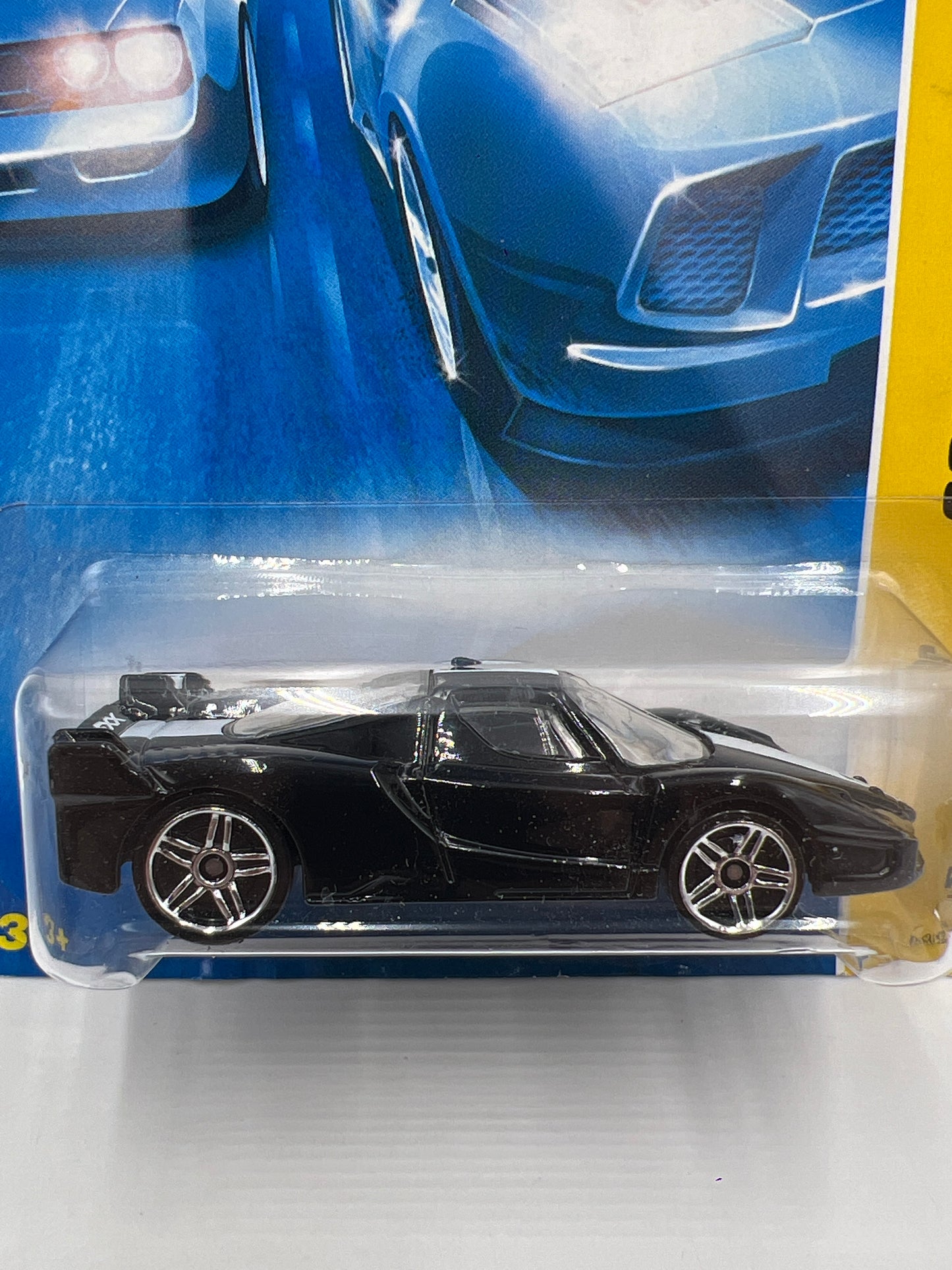 2008 Hot Wheels New Models #33 Ferrari FXX Black