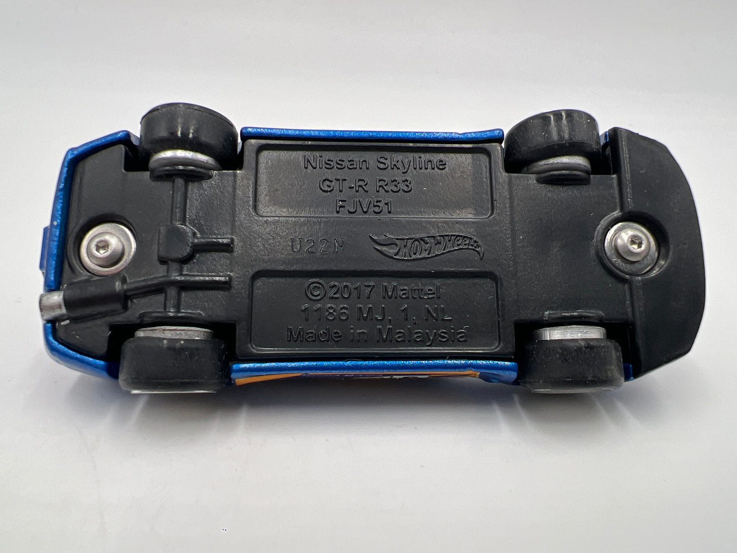 Hot Wheels Full Custom Nissan Skyline GT-R R33 GReddy Blue