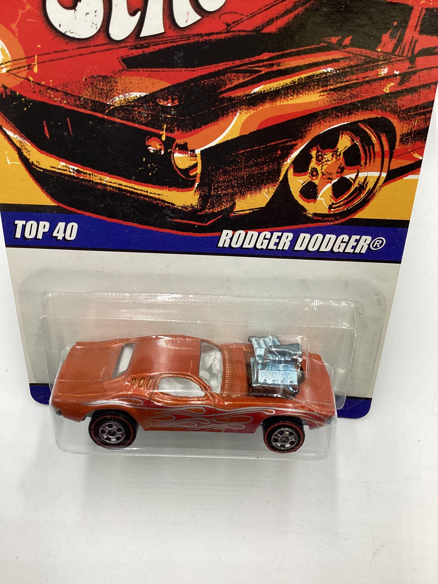 Hot Wheels 40th Anniversary Since 68 Series #26 Rodger Dodger Orange SR