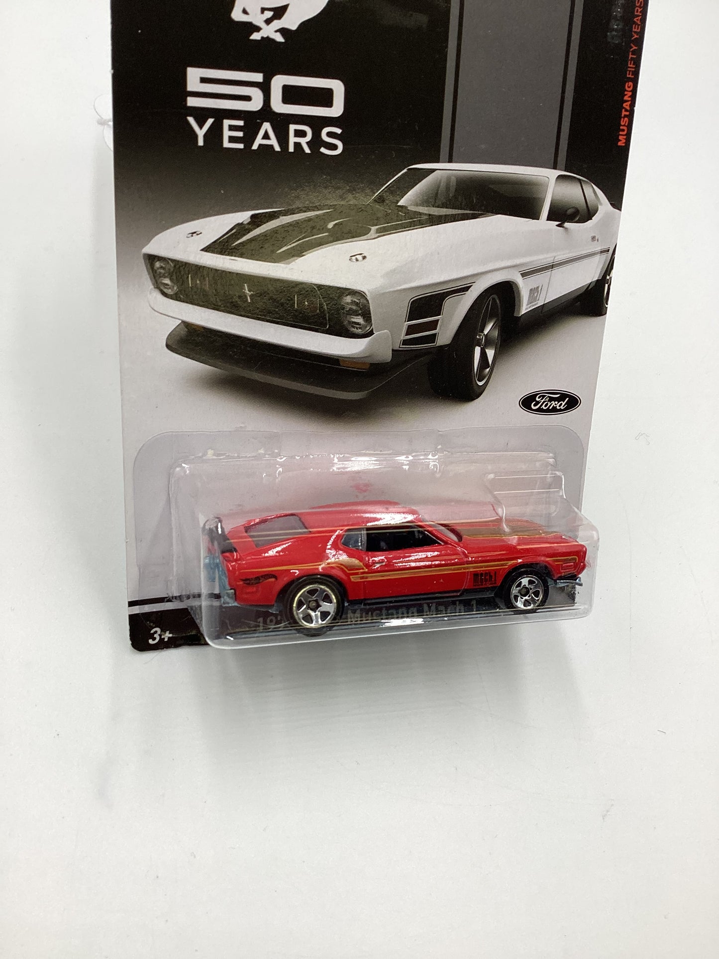 Hot Wheels Mustang 50 Years #3 1971 Ford Mustang Mach 1 Red 152F