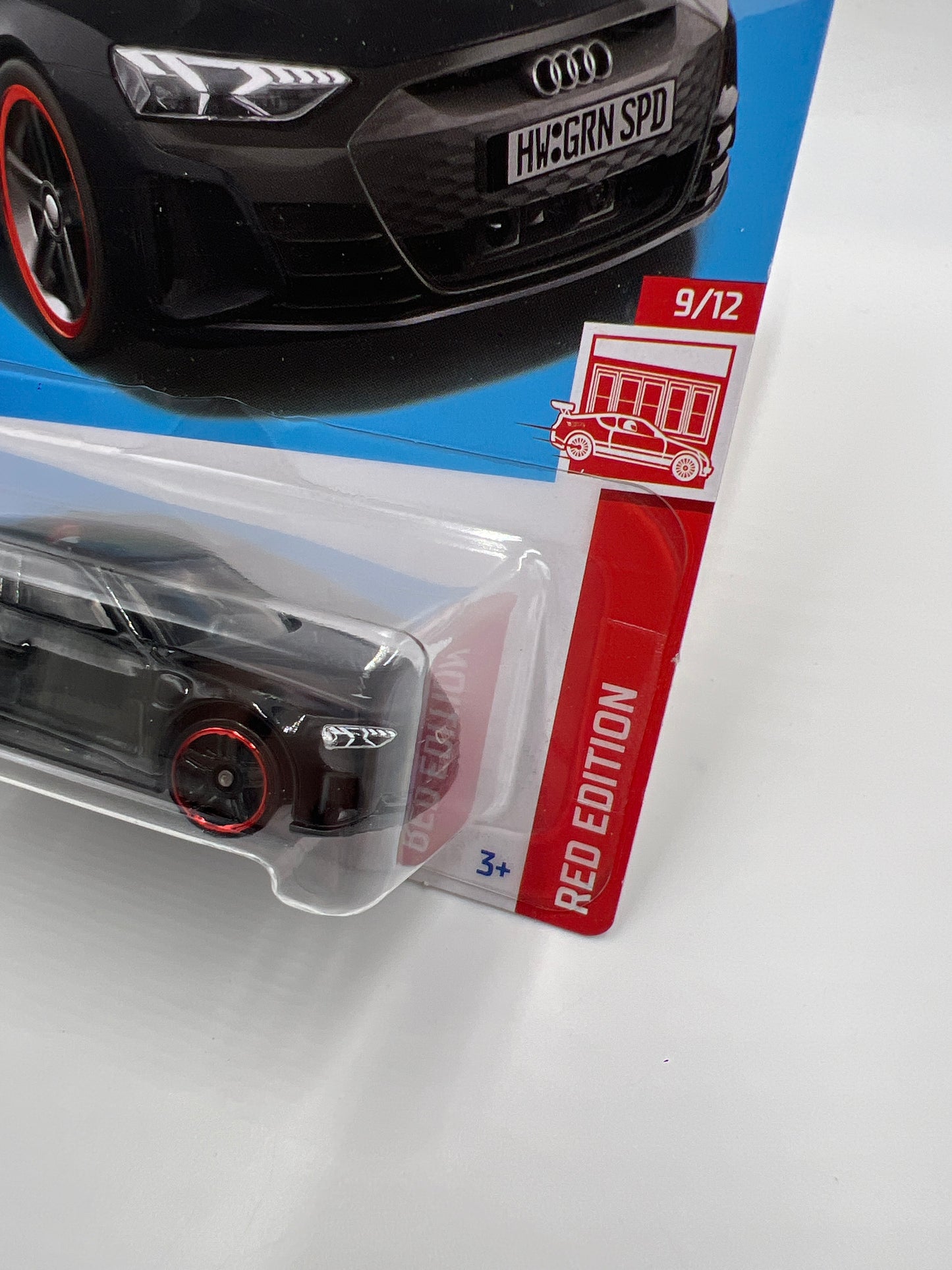 2023 Hot Wheels Target Exclusive Red Edition #109 Audi RS E-Tron GT Black