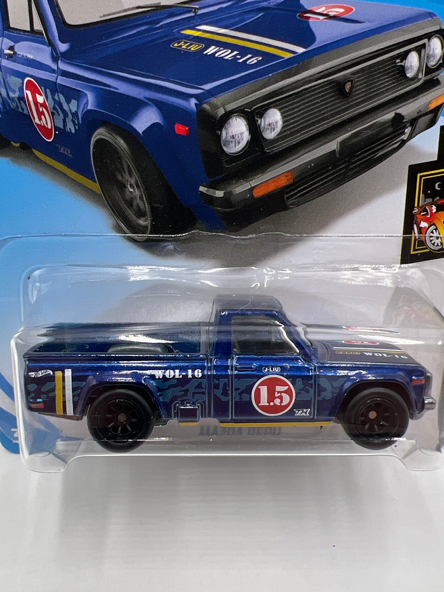 2019 Hot Wheels Factory Sealed Super Treasure Hunt #138 Mazda Repu Blue W/Protector
