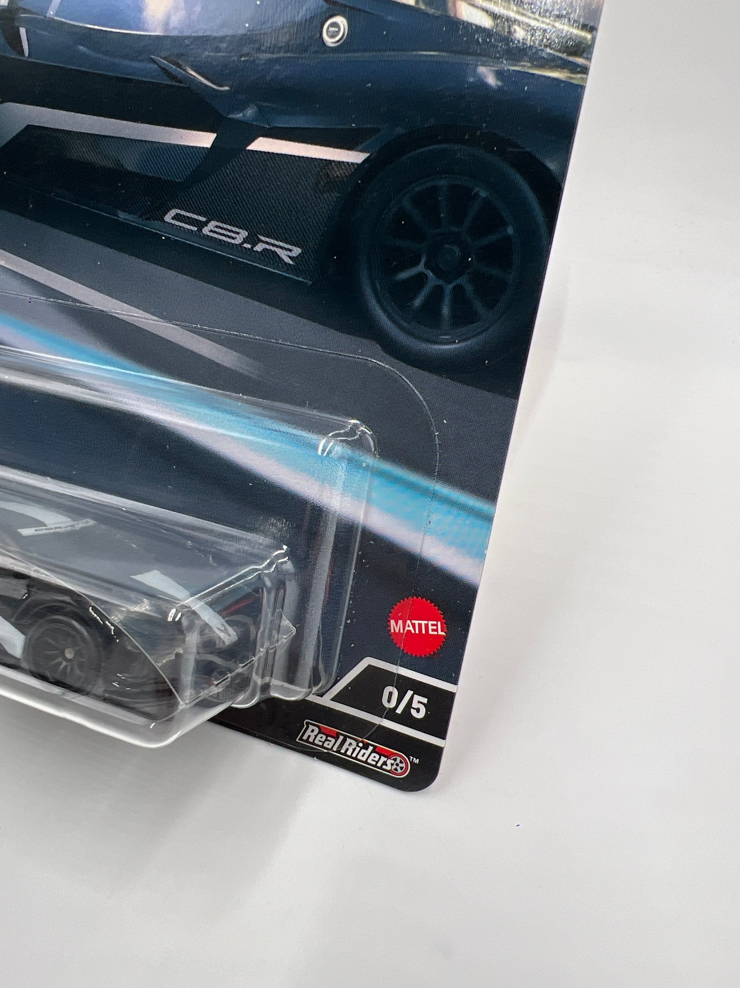 Hot Wheels Premium Car Culture American Scene CHASE #0 Corvette C8.R Black W/Protector