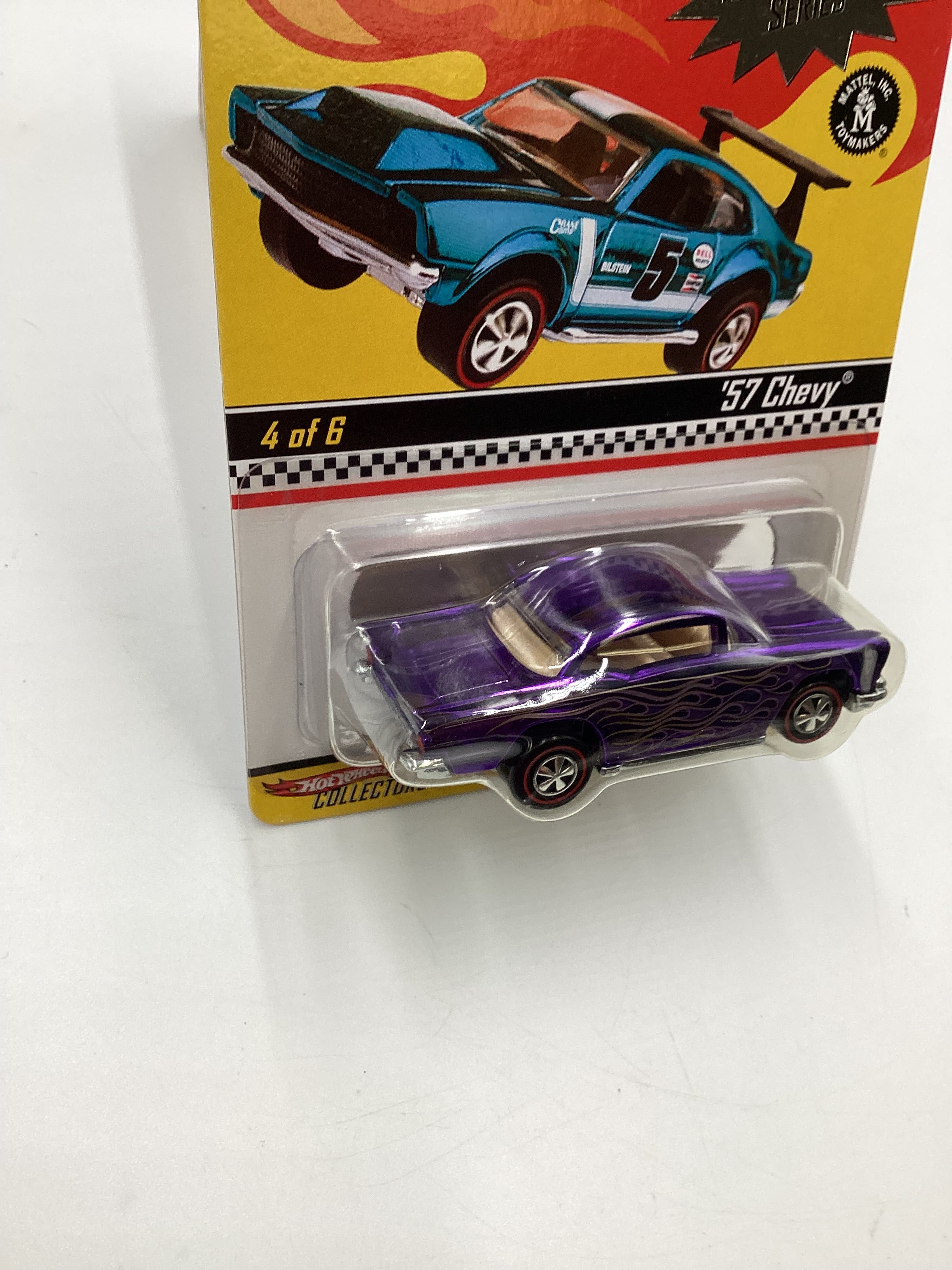 2006 Hot Wheels RLC Neo-Classic Series 5 #4 57 Chevy Purple #4453