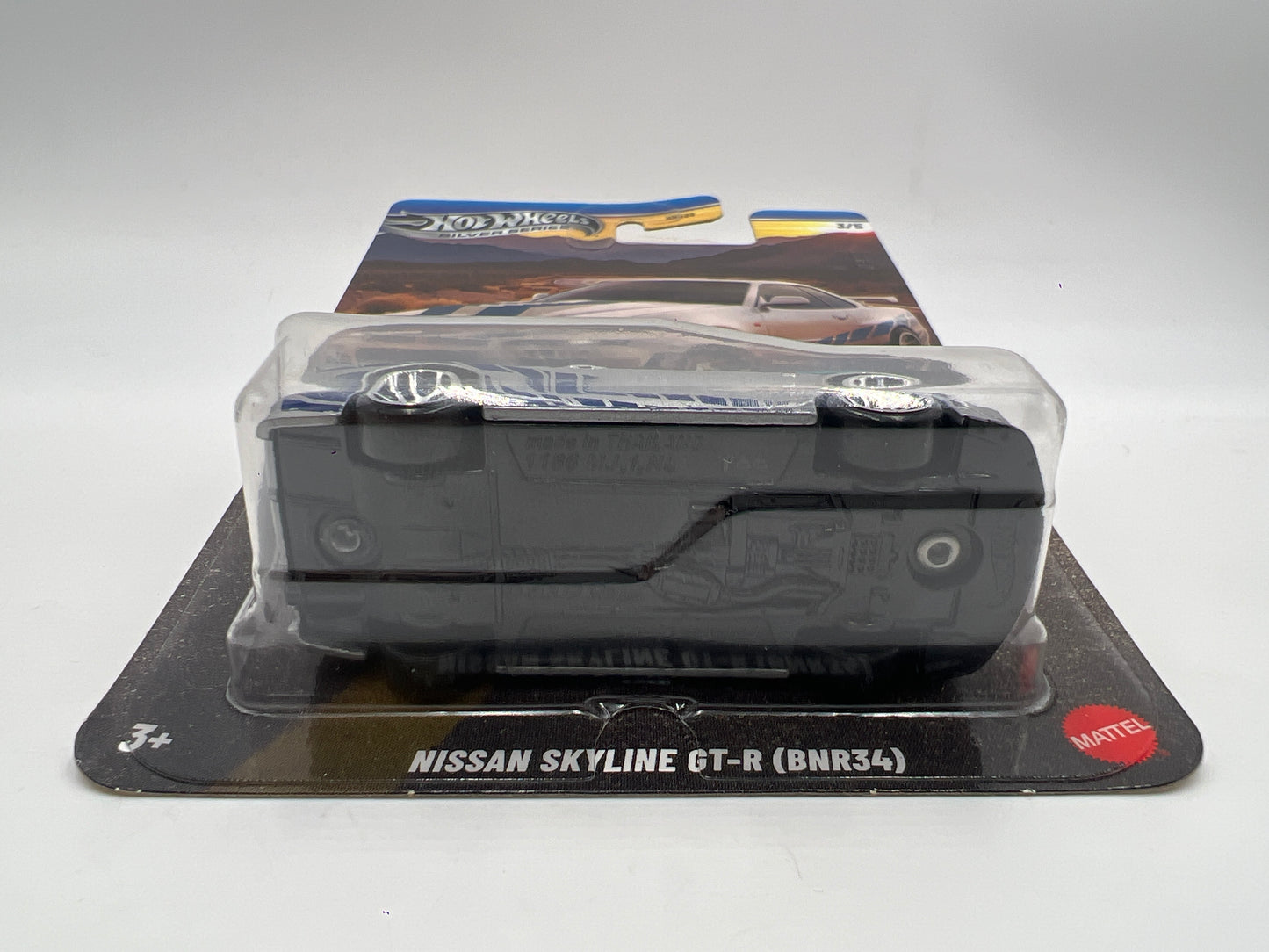 Hot Wheels Silver Series Fast & Furious Brian O’Conner #3 Nissan Skyline GT-R BNR34 Silver W/Protector