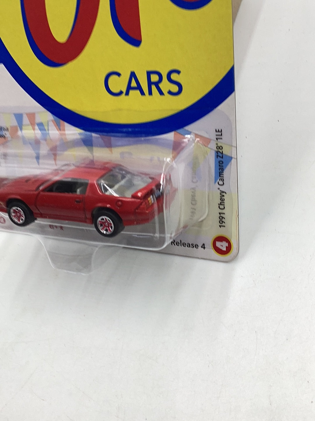 Johnny Lightning Muscle Cars USA 1991 Chevy Camaro Z28 1LE red 230B