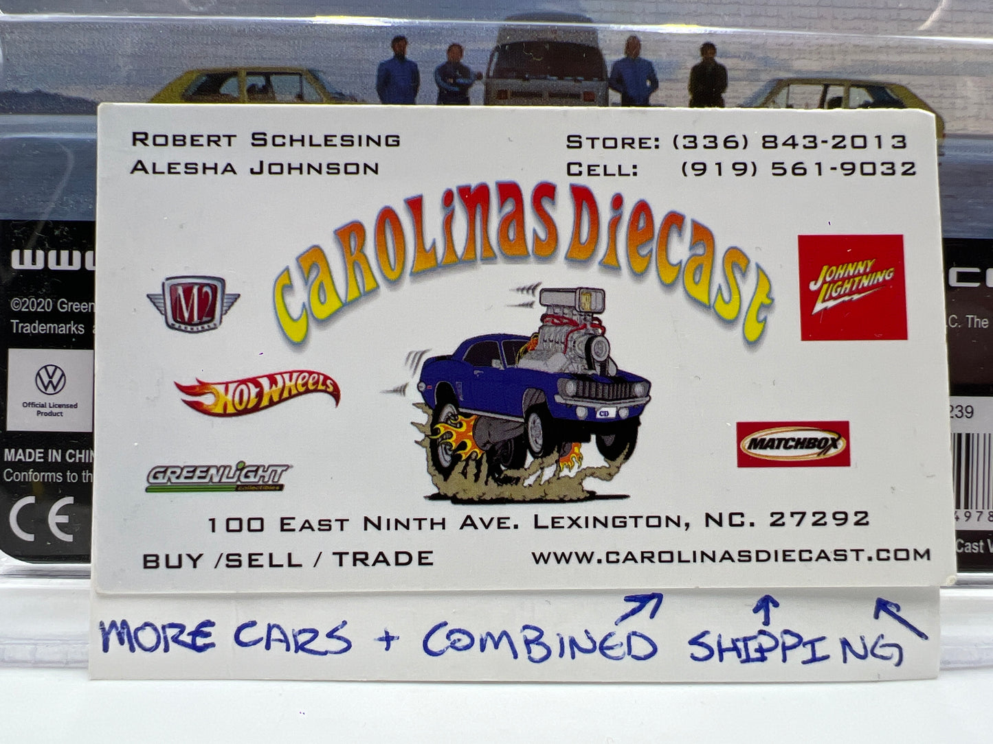 Greenlight Hobby Exclusive CHASE 1974 Volkswagen Golf MK1 Yellow