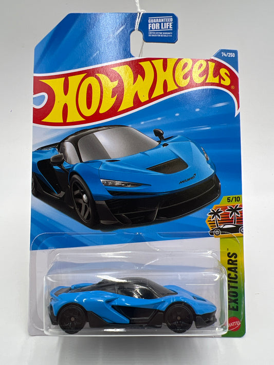 2026 Hot Wheels C Case Exoticars #74 McLaren W1 Blue