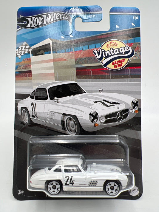 Hot Wheels Vintage Racing Club #1 1954 Mercedes-Benz 300 SL White 157i