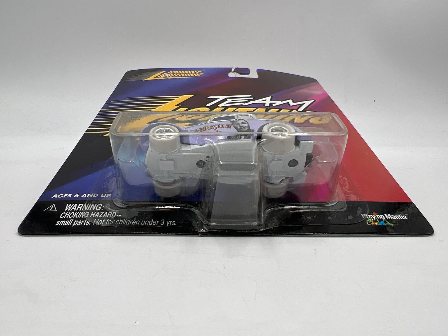 Johnny Lightning White Lightning Chase Team Lightning The Three Stooges 1933 Willys Curly Purple