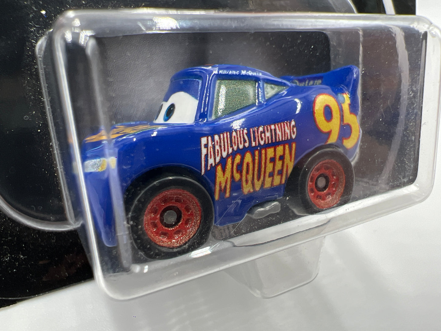 Disney Pixar Cars Mini Racers Fabulous Lightning McQueen Blue 140A