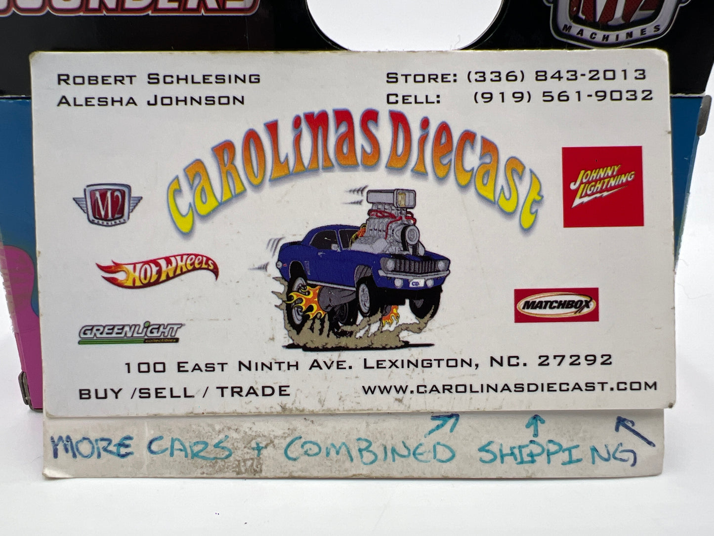 M2 Machines Ground Pounders CHASE 1969 Ford Mustang GT Blue/Pink R31