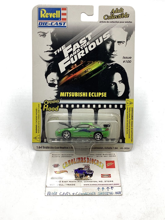 2002 Revell The Fast and the Furious Mitsubishi Eclipse #100 VHTF