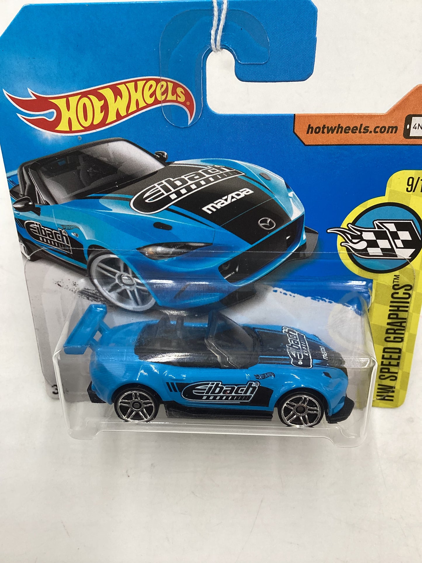 2017 Hot wheels Speed Graphics #177 15 Mazda MX-5 Miata Short Card 85A