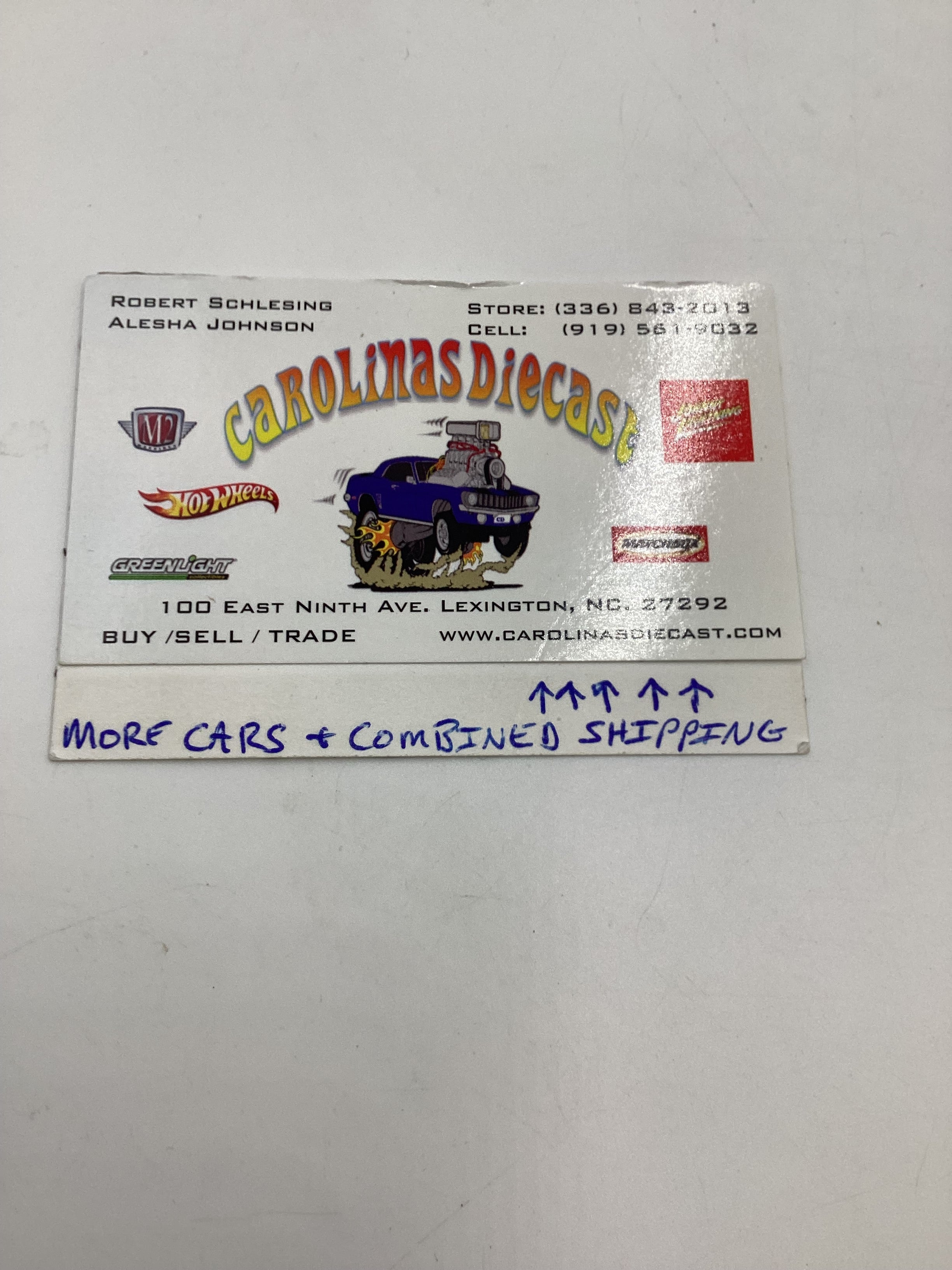 Johnny lightning Classic Plastic #8 Blue Max 71 Mustang Funny Car