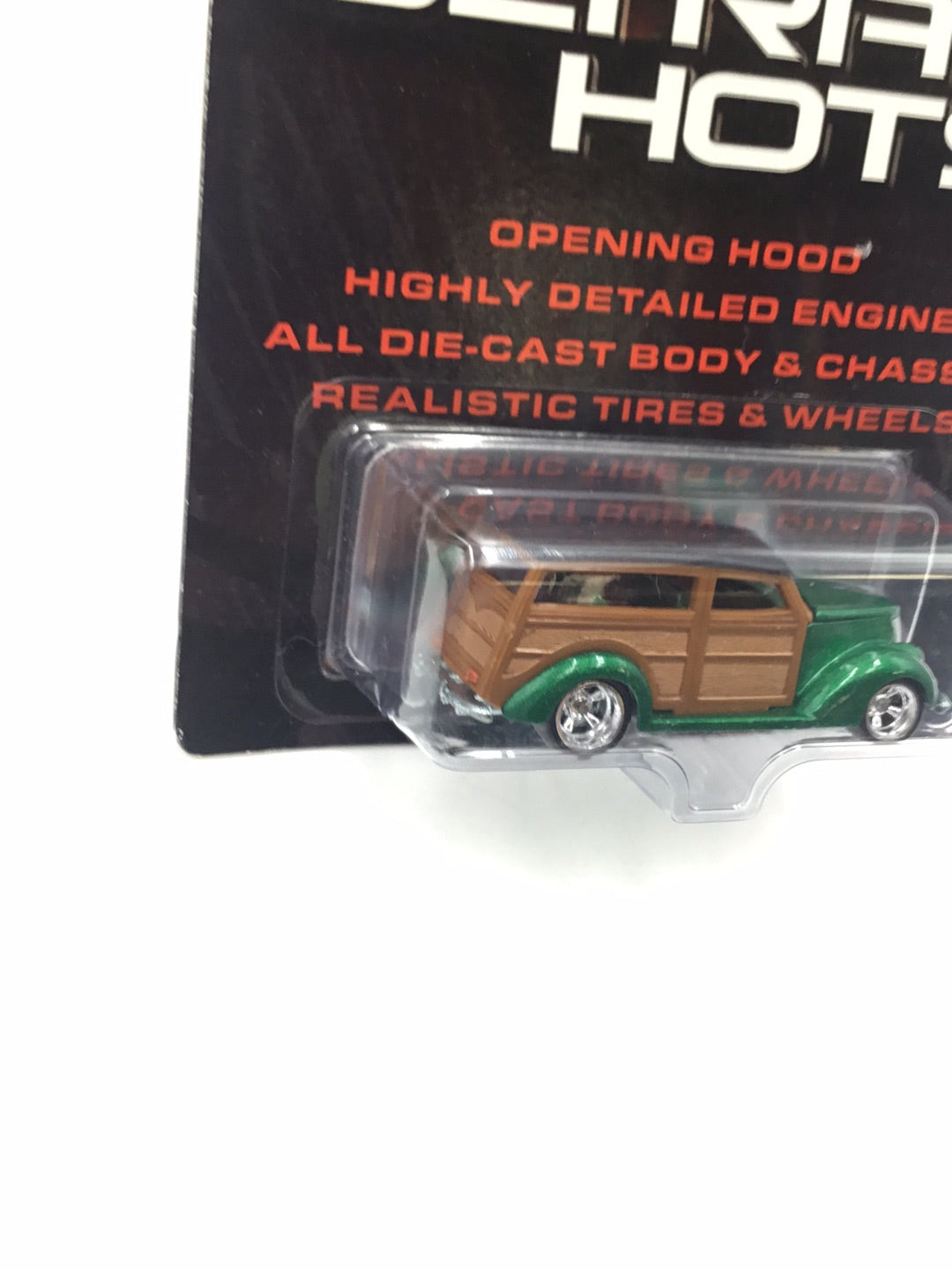 Hot wheels Ultra Hots 37 Ford Woody Real Riders G5
