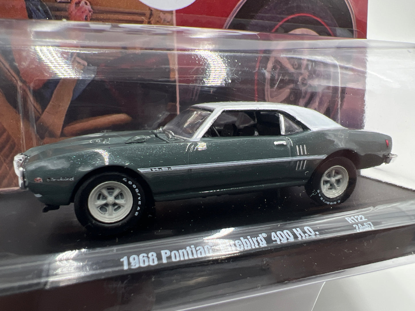 M2 Machines Auto-Drivers 1968 Pontiac Firebird 400 H.O. Gray R122 188Q