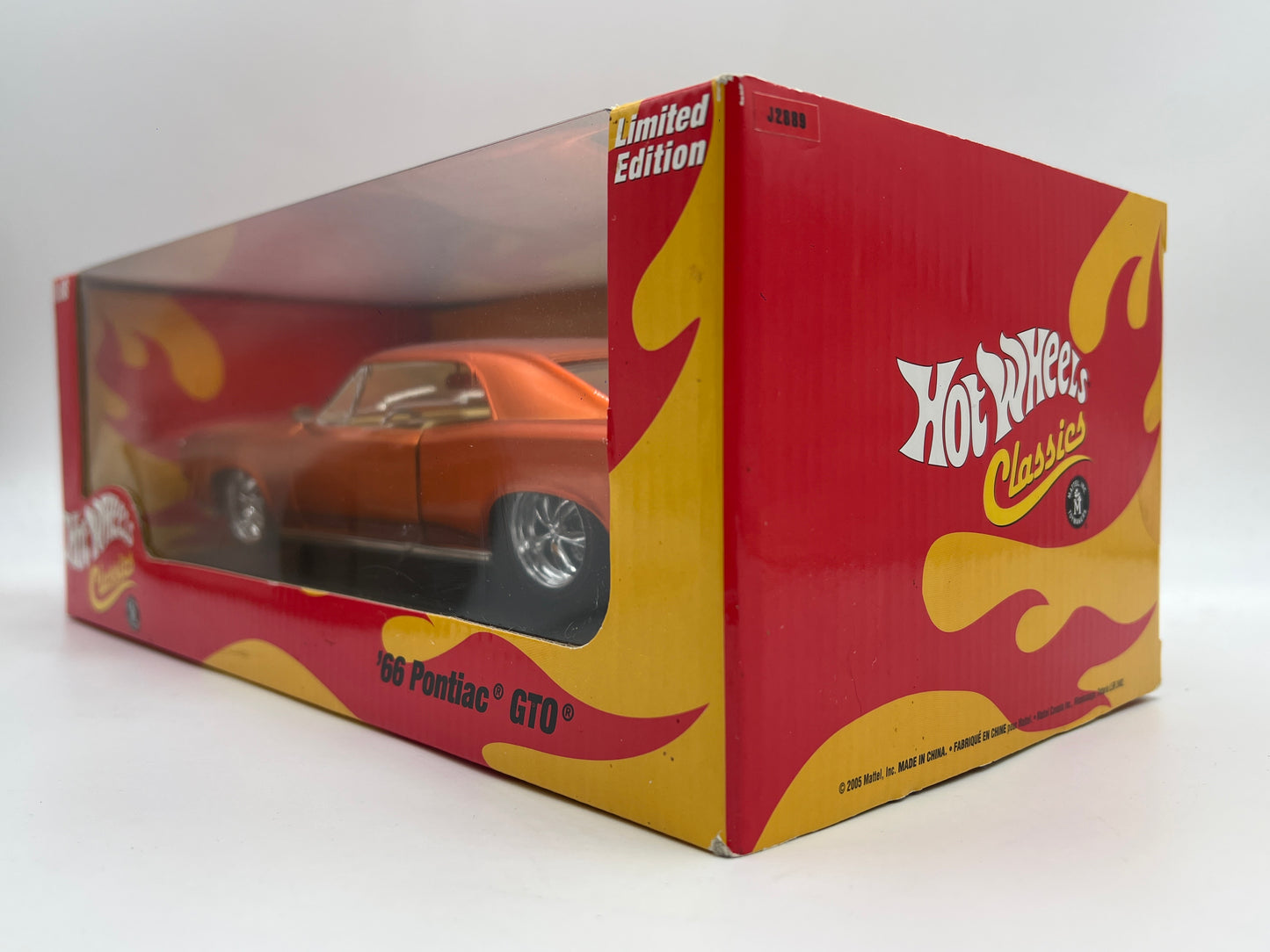 Hot Wheels 1:18 Classics Limited Edition 66 Pontiac GTO Orange
