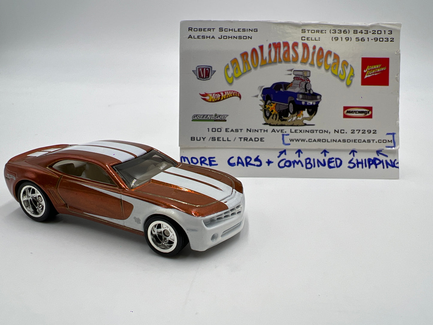 Hot Wheels Super Treasure Hunt Chevy Camaro Concept Orange Loose