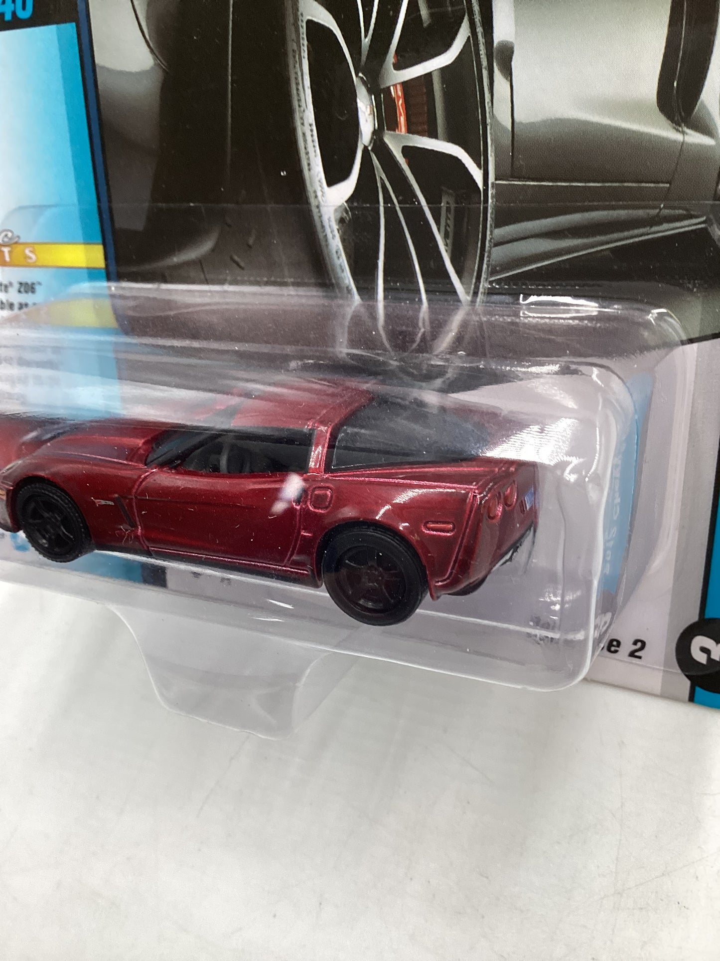 Johnny Lightning Classic Gold Collection 2012 Chevy Corvette Z06 Red 221C