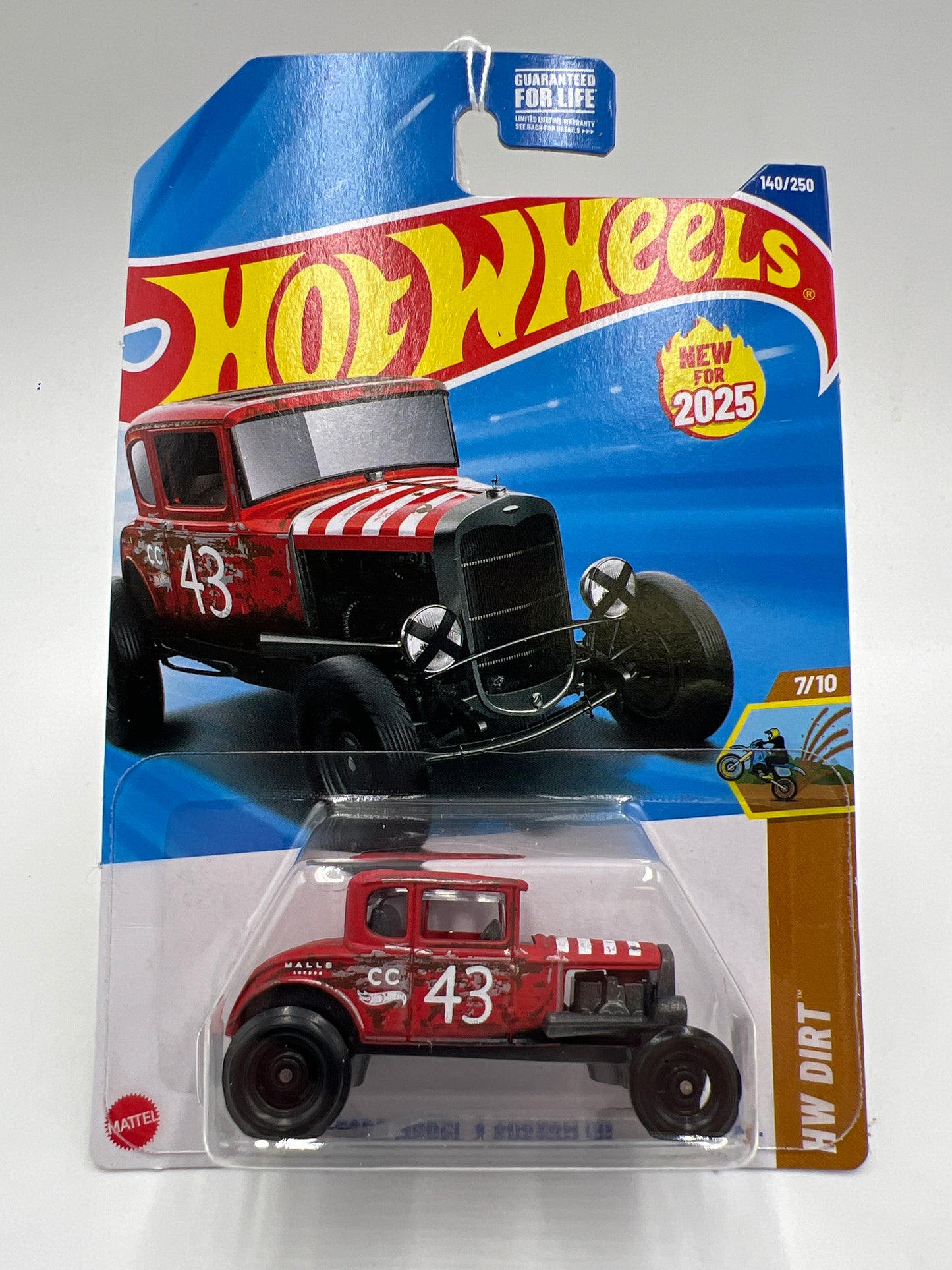 2025 Hot Wheels H Case HW Dirt #140 Ford Model A Custom 31 Red 33D