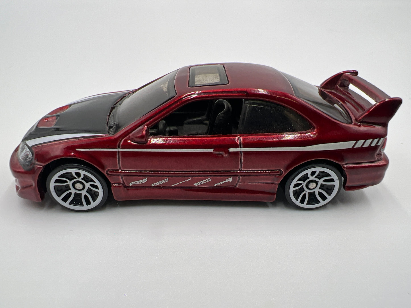 Hot Wheels 2022 Themed Honda Series Honda Civic Si Red Loose