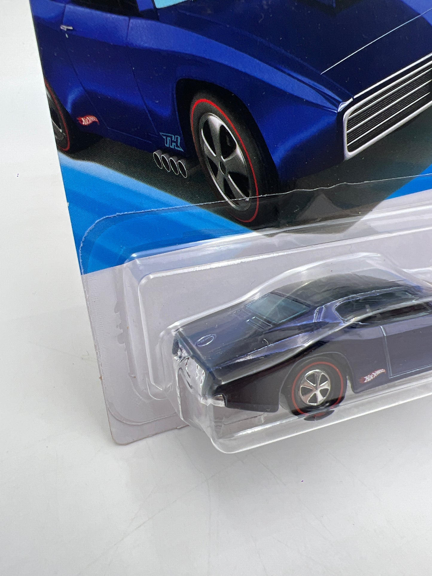 2026 Hot Wheels Super Treasure Hunt #156 Custom Otto Blue W/Protector