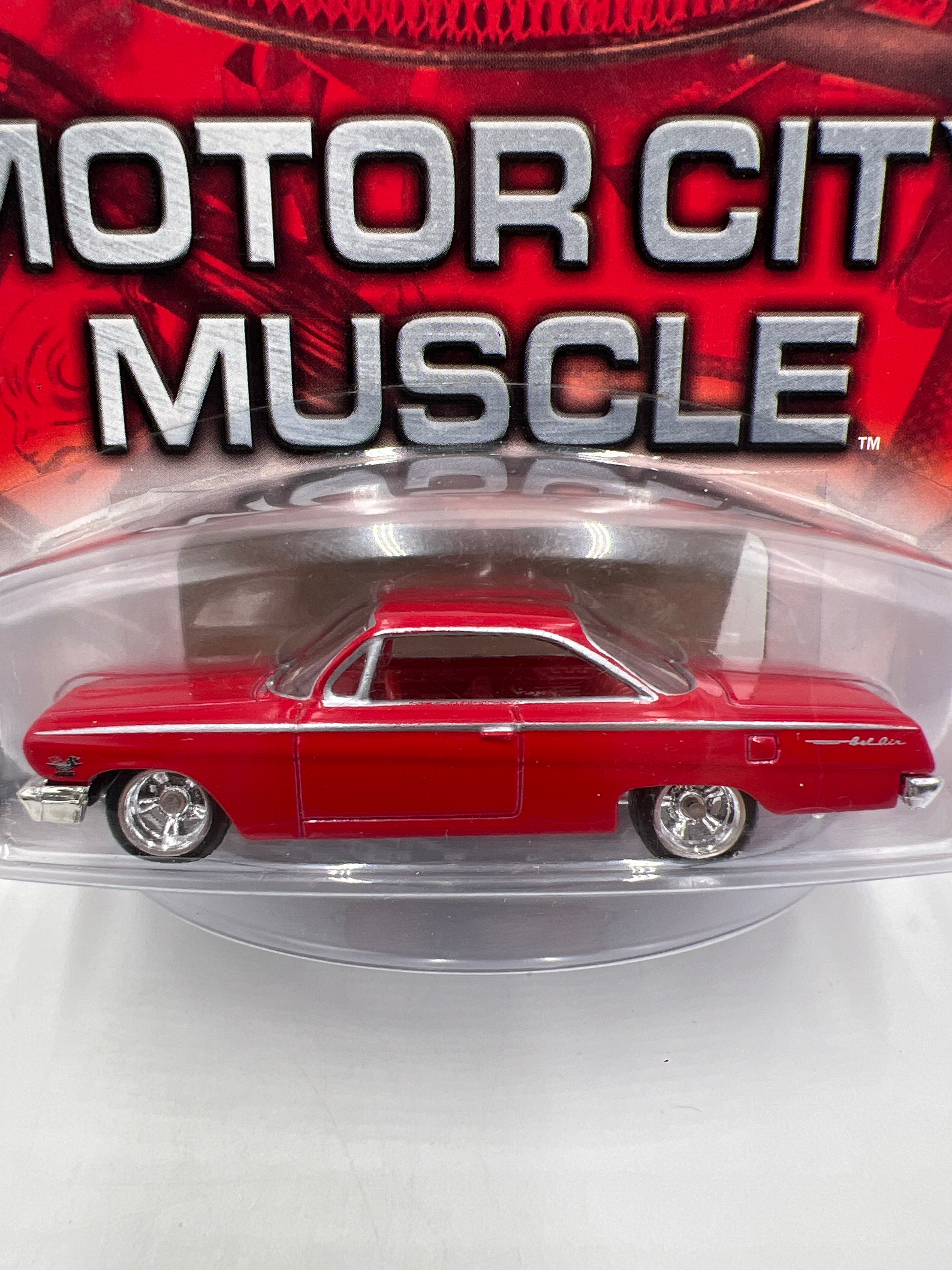 Hot Wheels Premium Motor City Muscle #4 62 Chevy Red 245E