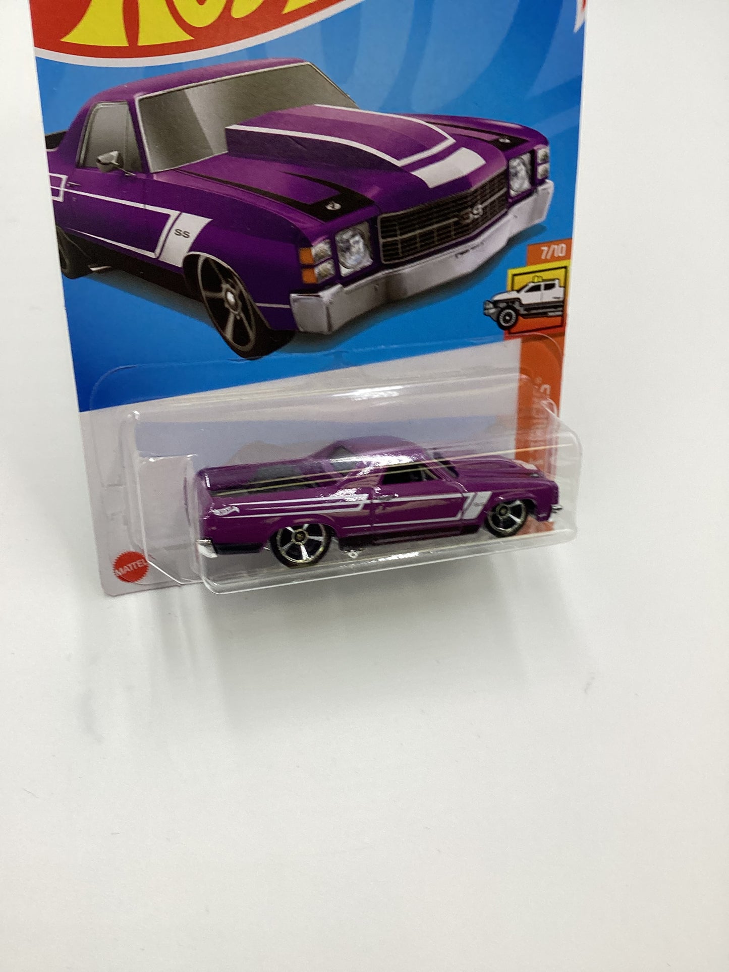 2024 Hot Wheels #132 71 El Camino Purple 16i