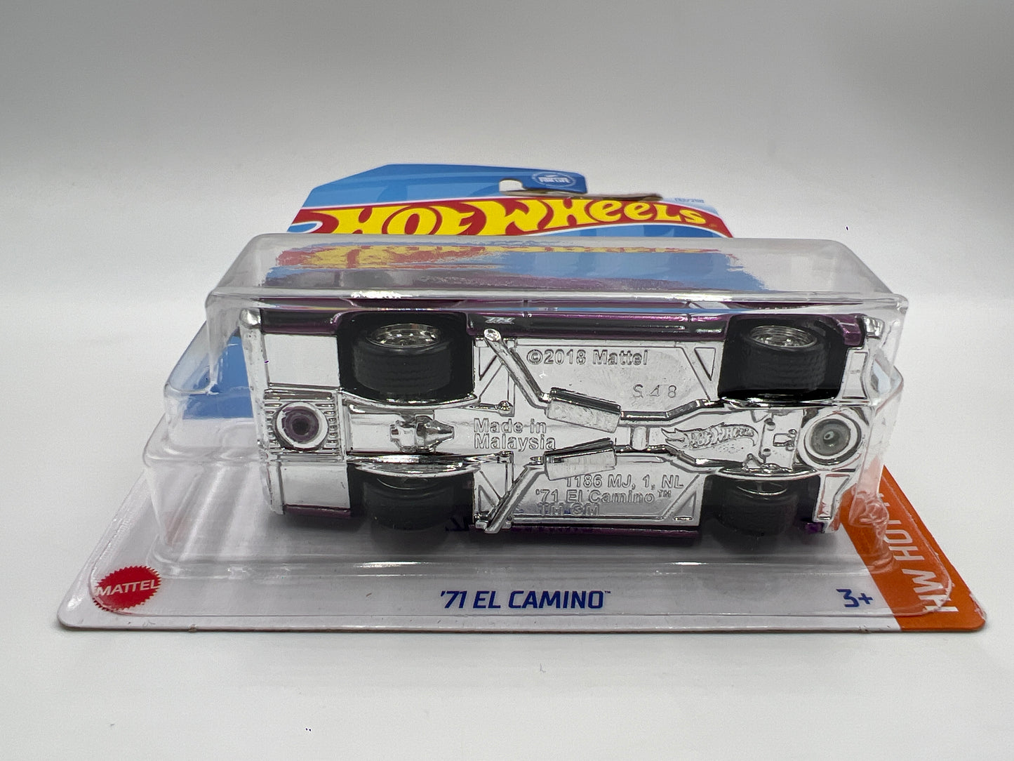 2024 Hot Wheels F Case Super Treasure Hunt #132 72 El Camino Purple W/Protector