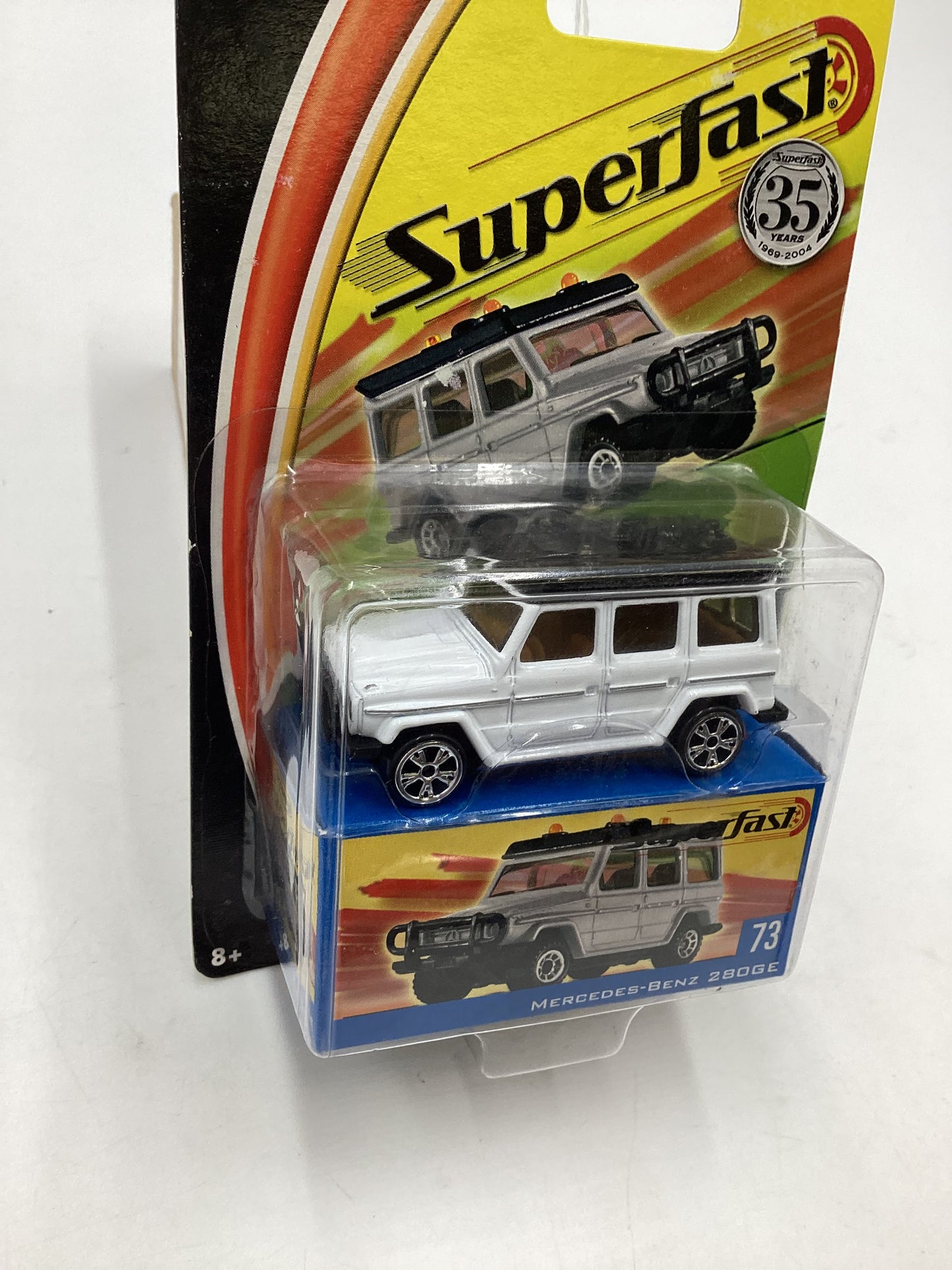 Matchbox 2004 Superfast #73 Mercedes-Benz 280GE white 171E