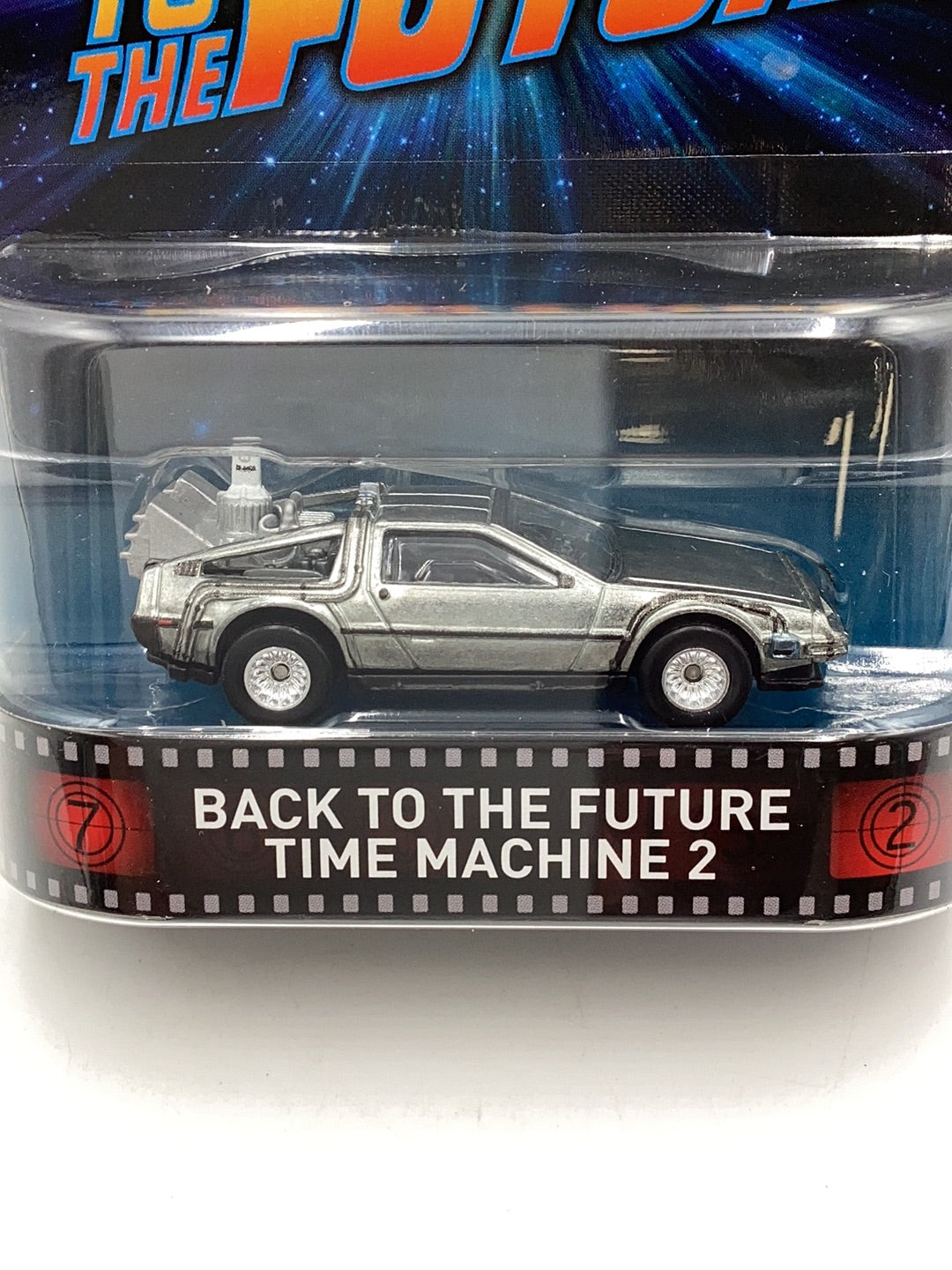 2018 Hot wheels retro entertainment BBTF Time Machine 2 Mr Fusion 268H