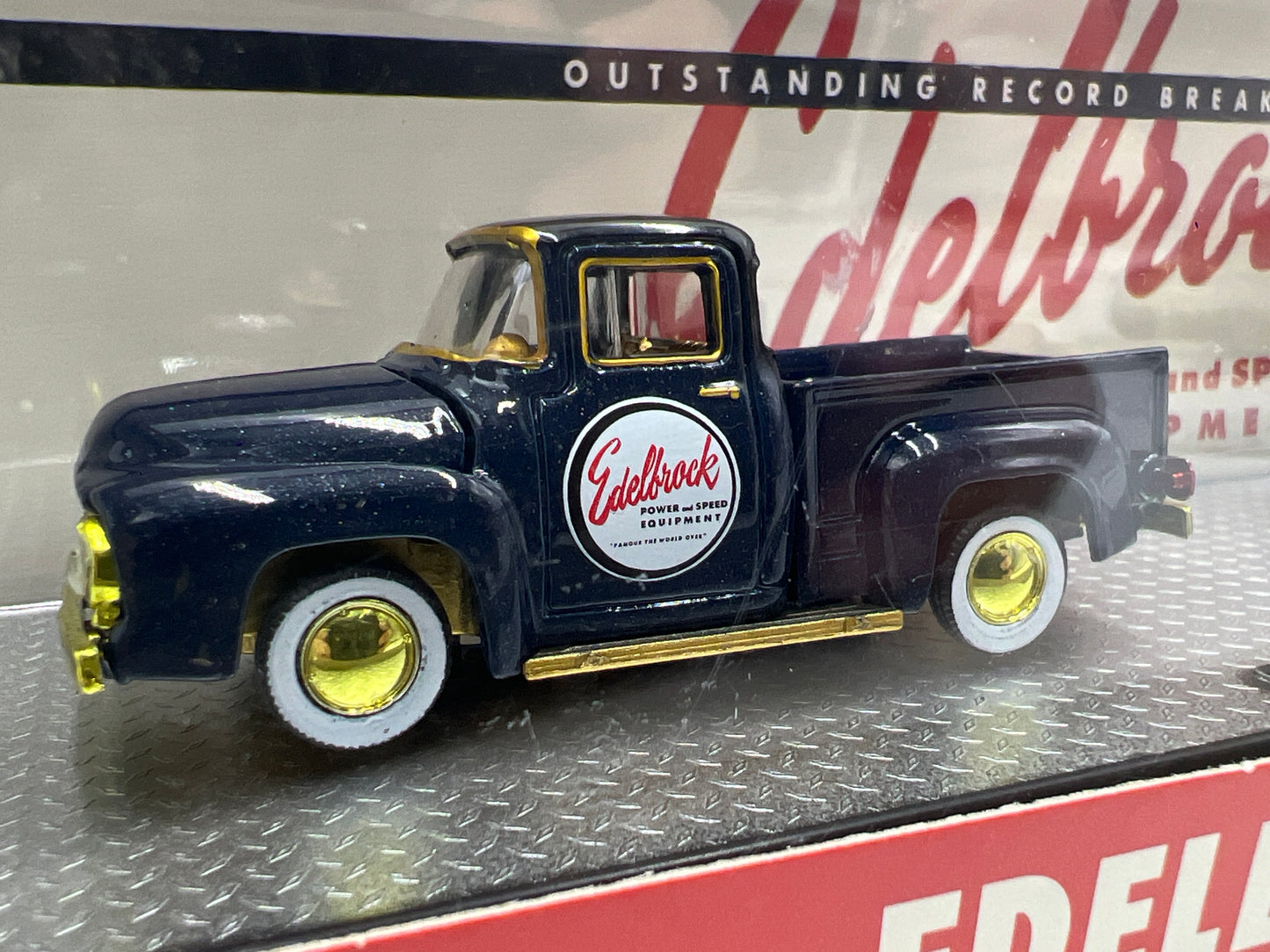 M2 Machines Auto Haulers CHASE Edelbrock 1956 Ford F-100 Truck & 1932 Ford Roadster R64