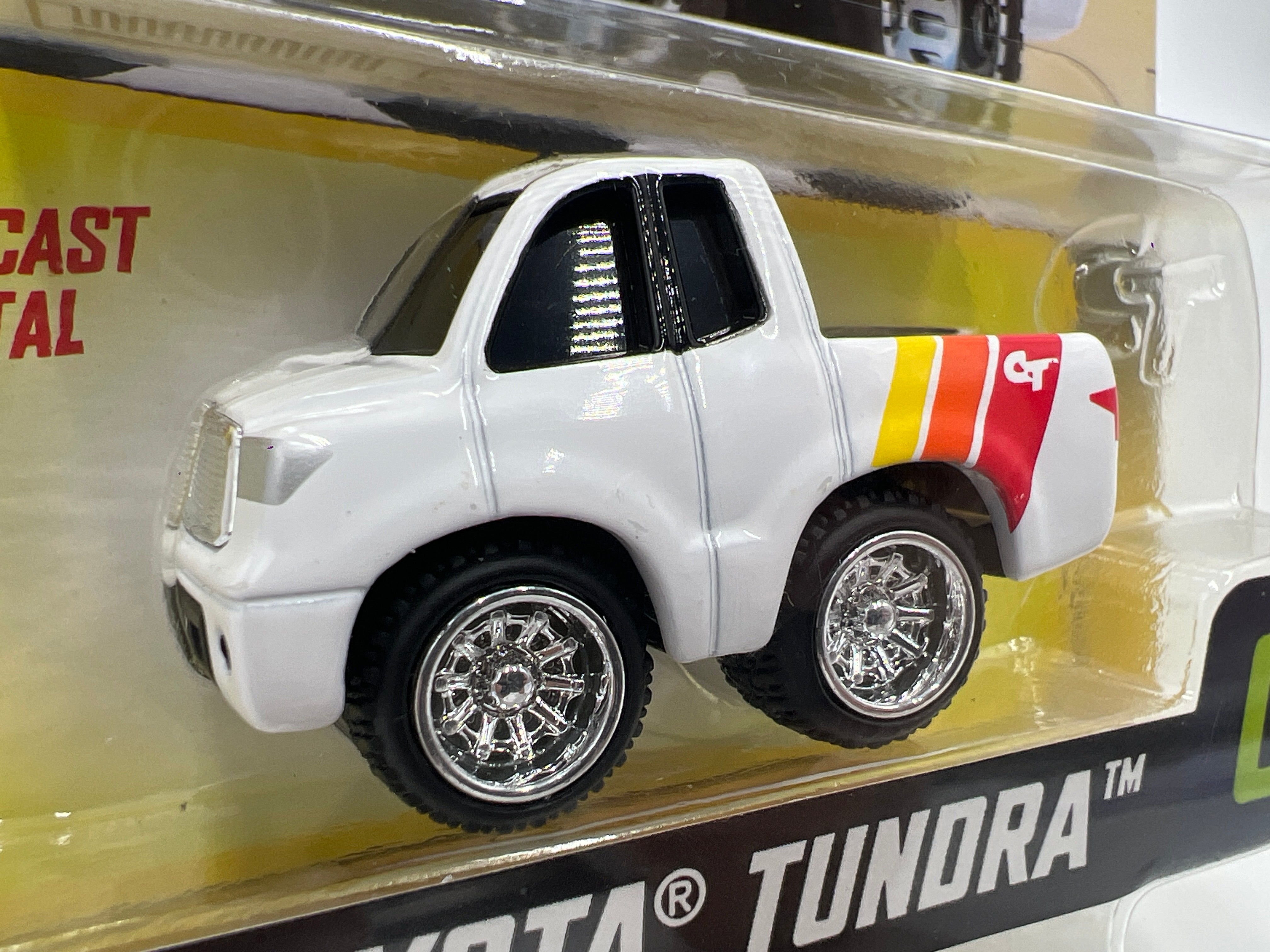2025 MGA Car Tuned Series 6 #3 10 Toyota Tundra White 179C