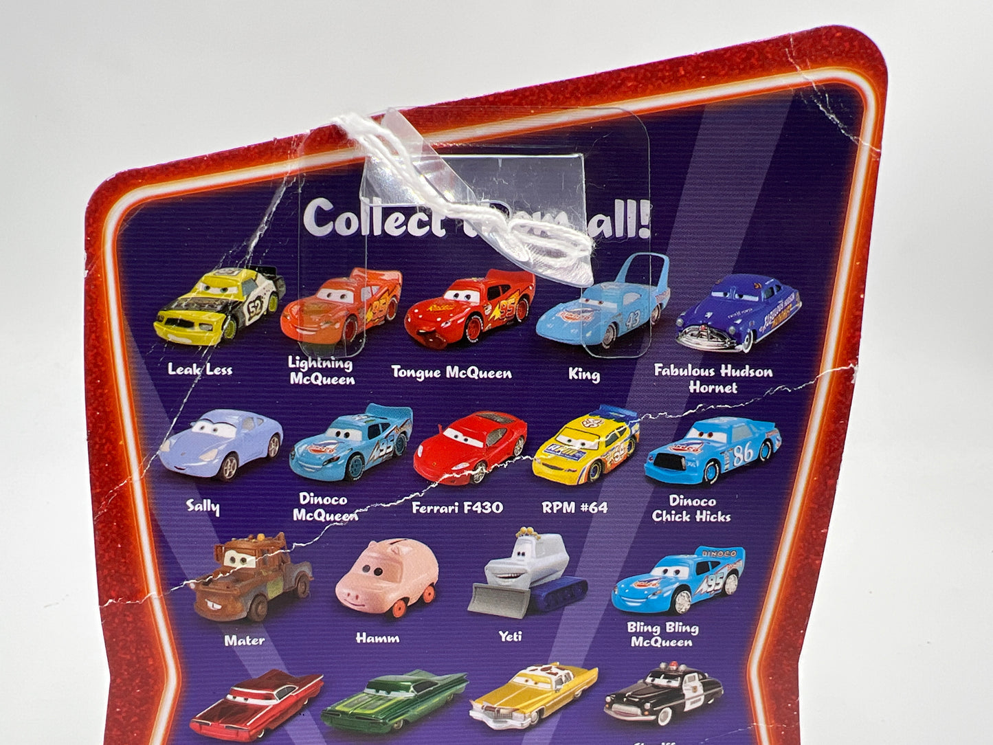Disney Pixar Cars Supercharged Cruisin Ramone Red (Bad Card) 141G