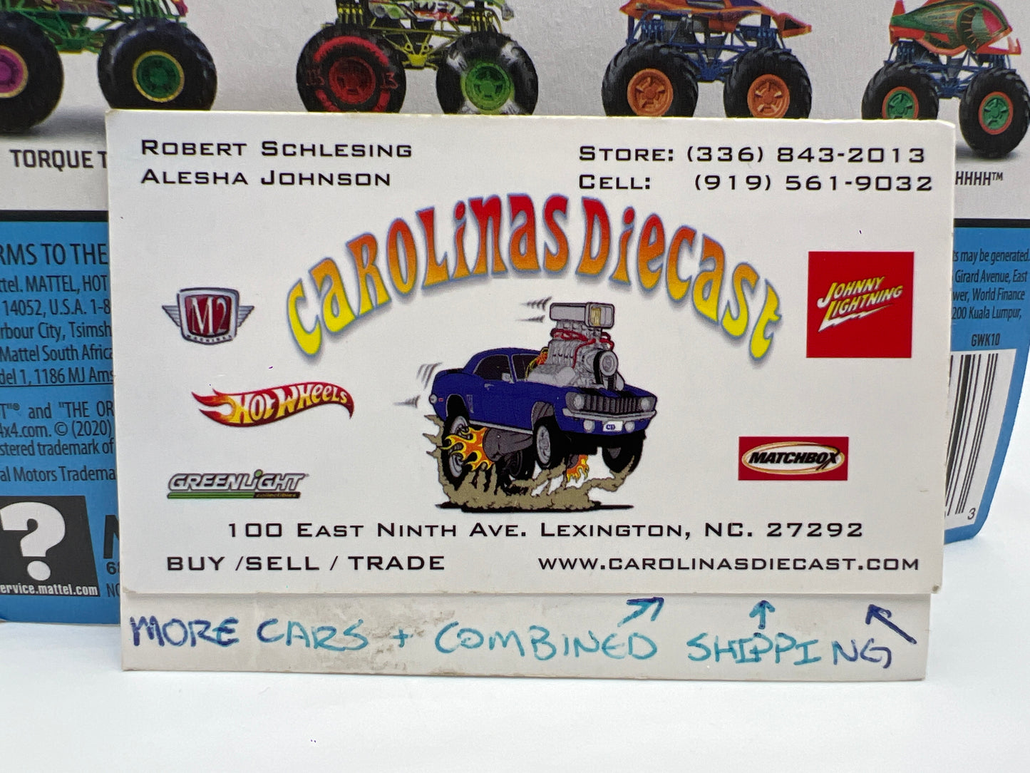 Hot Wheels Monster Trucks Wheel Cool #6 Invader 134C