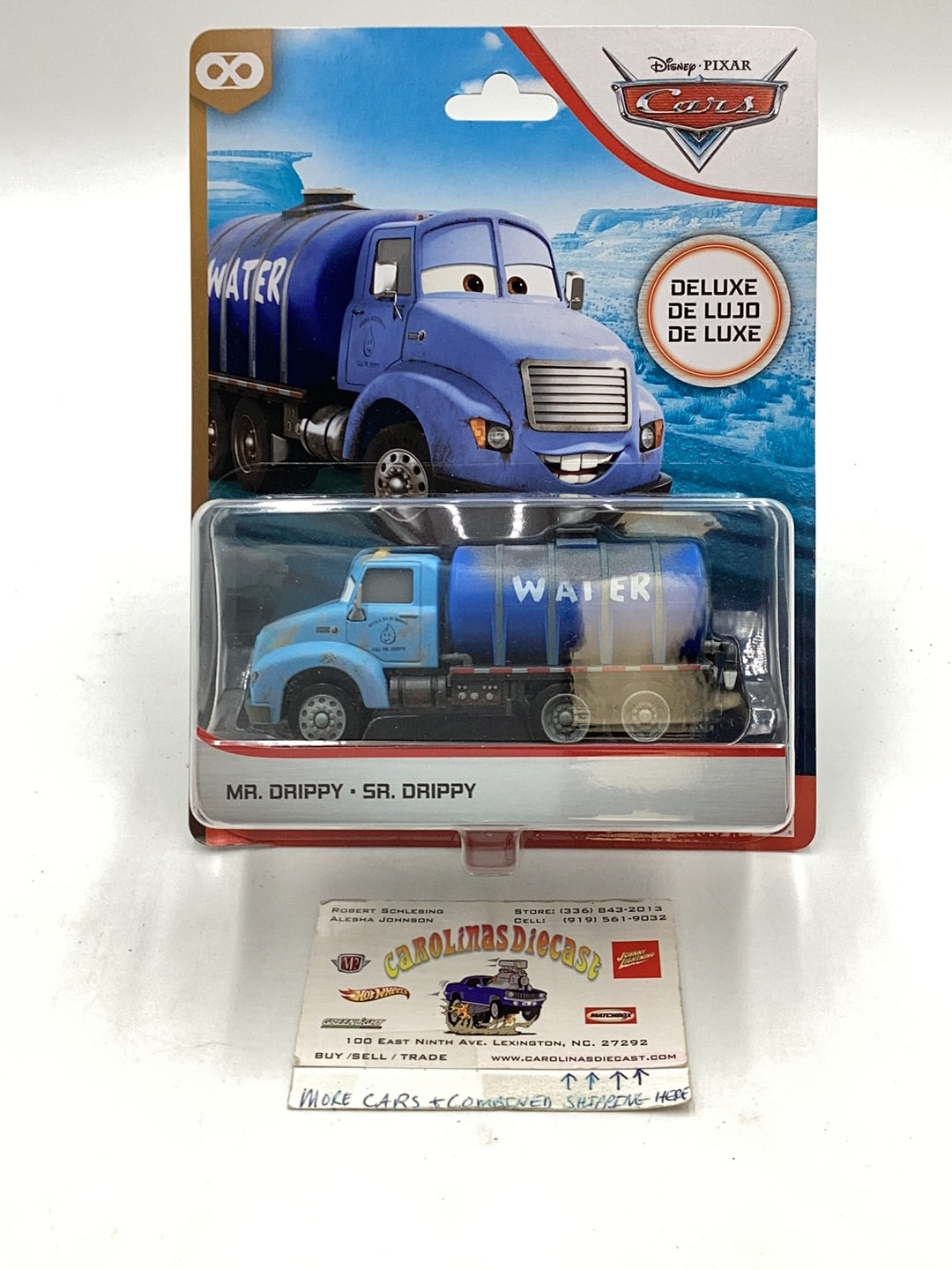 2019 Disney Pixar Cars Mr Drippy Deluxe