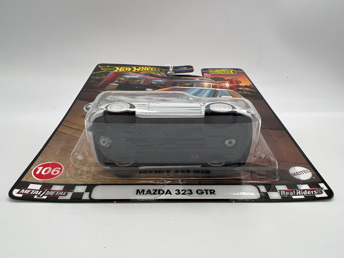 Hot Wheels Premium Boulevard #106 Mazda 323 GTR White 264G